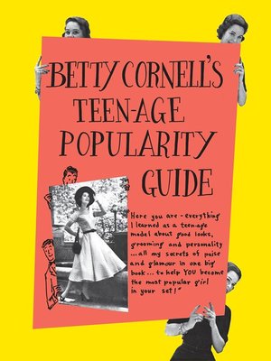 cover image of Betty Cornell's Teen-Age Popularity Guide